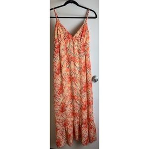 ROMEO & JULIET COUTURE-SLEEVELESS MAXI DRESS SZ M